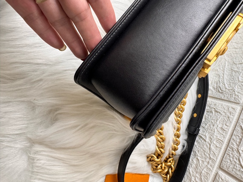 Boy 小牛皮及金色金屬20(晶片-18