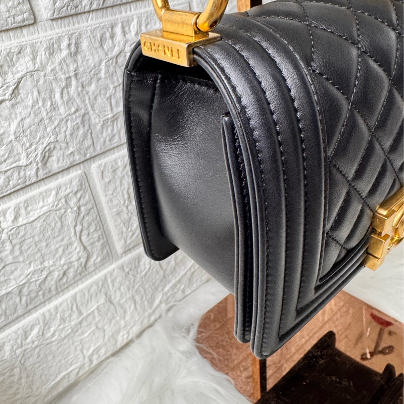 Boy 小牛皮及金色金屬20(晶片-33