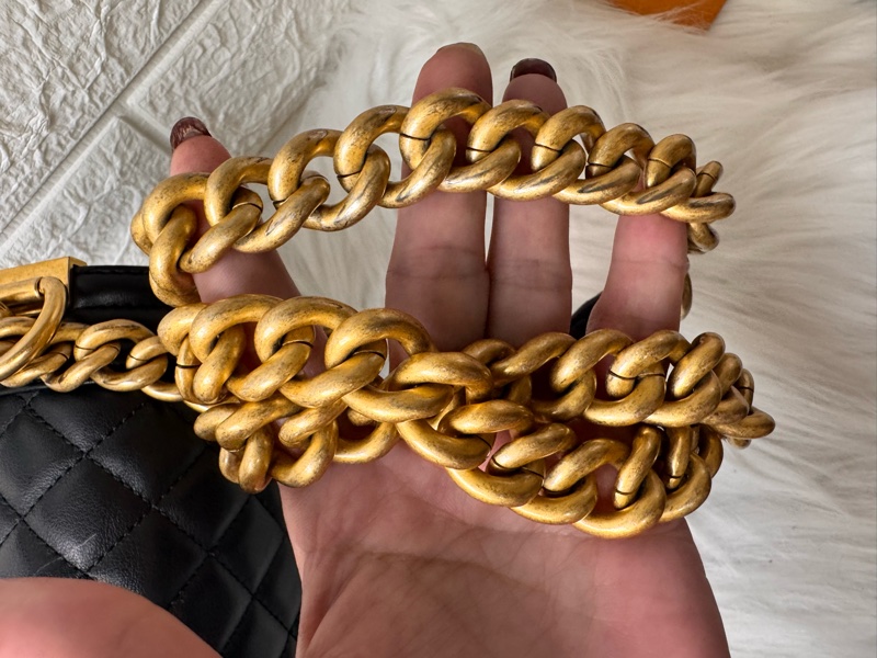 Boy 小牛皮及金色金屬20(晶片-39