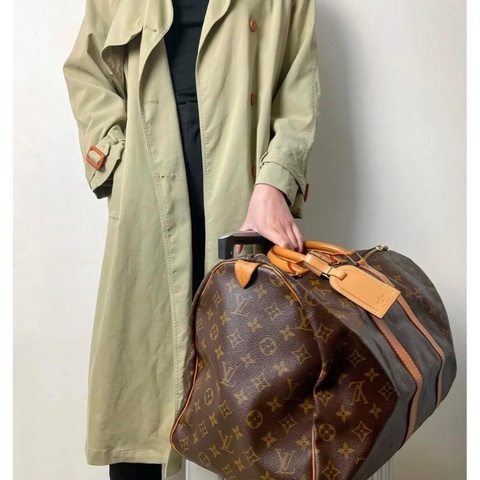 ✔️ LV Louis Vuitton 路易威登 Monogram Keepall 55 M41424 手提行李袋
