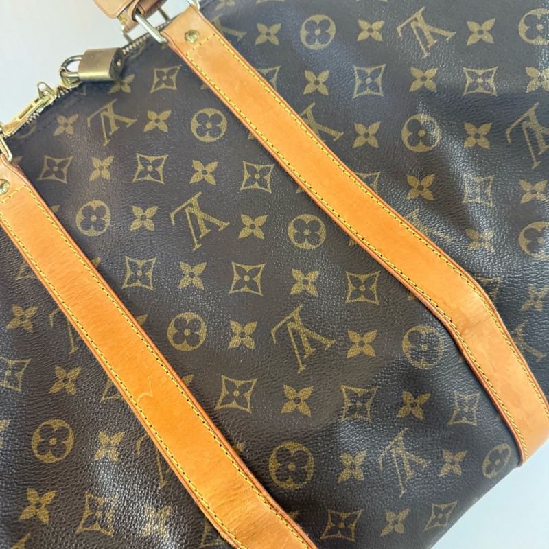 ✔️ LV Louis Vuitton 路易威登 Monogram Keepall 55 M41424 手提行李袋-18