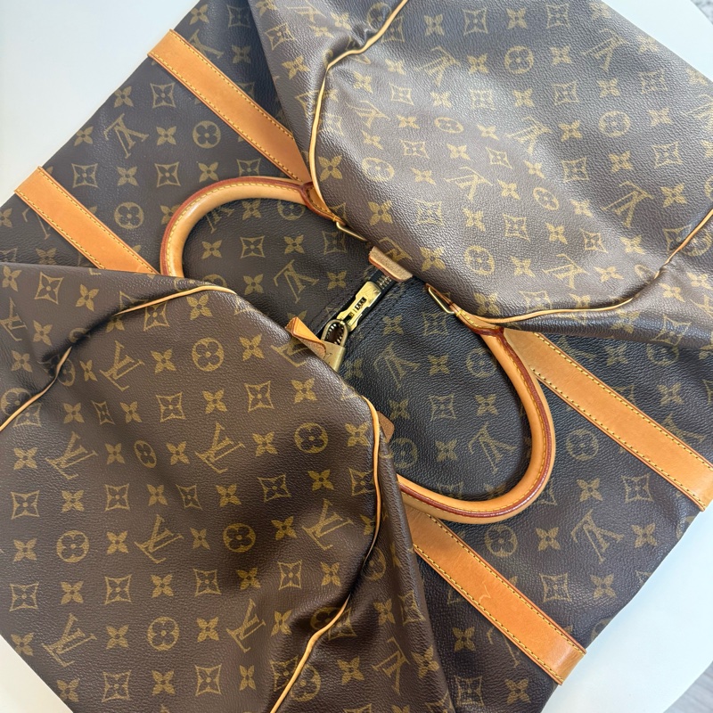 ✔️ LV Louis Vuitton 路易威登 Monogram Keepall 55 M41424 手提行李袋-32