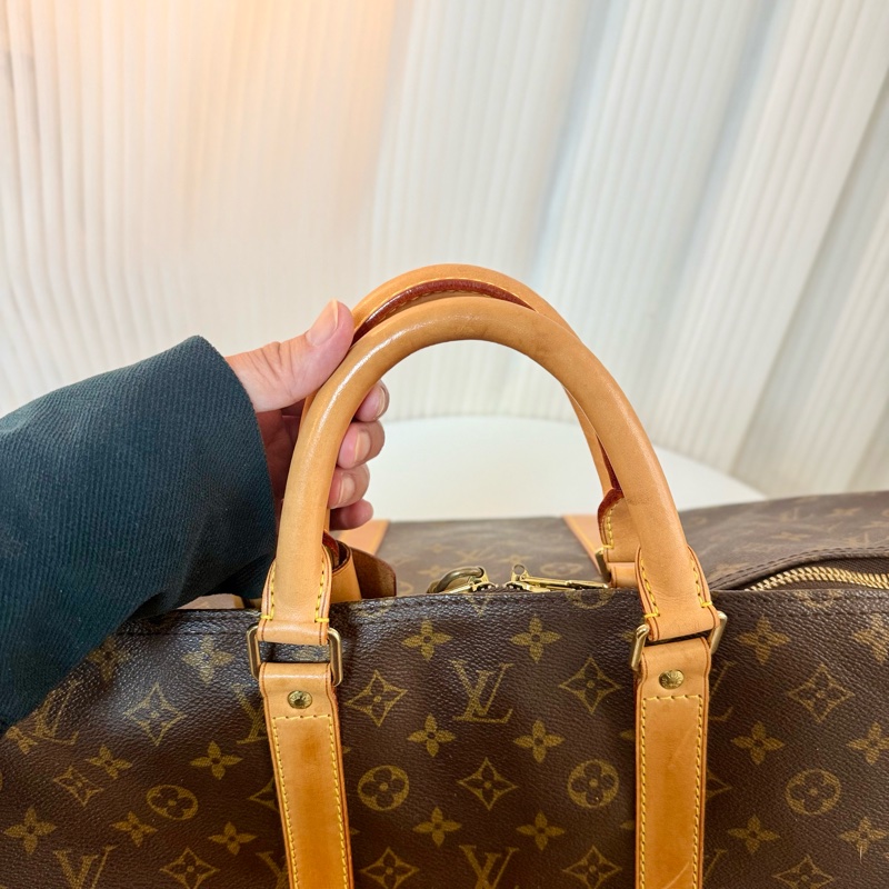 ✔️ LV Louis Vuitton 路易威登 Monogram Keepall 55 M41424 手提行李袋-47