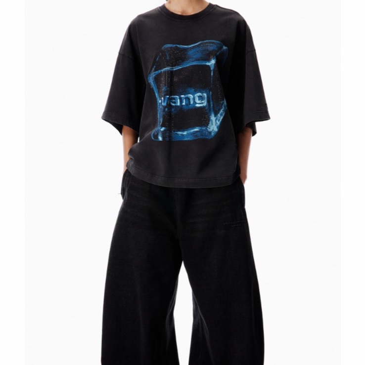 Alexander Wang 女士 短袖T恤XXS XS S M L碼-1