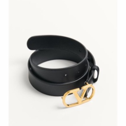 Valentino 女士 VLOGO 標誌性腰帶65 70 75 80 85 90 95 100 105碼3cm-1