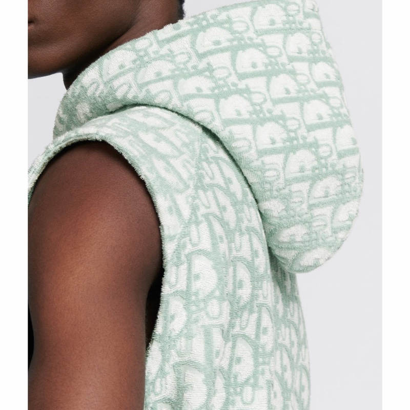 Dior 男士 Oblique連帽無袖衛衣S M碼-4