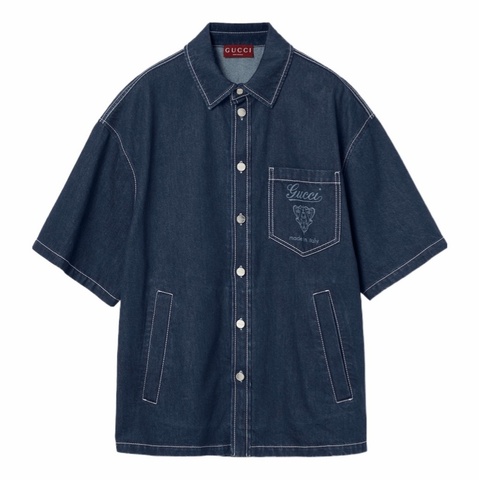 Gucci 男士 短袖襯衫IT-46 IT-48 IT-50碼