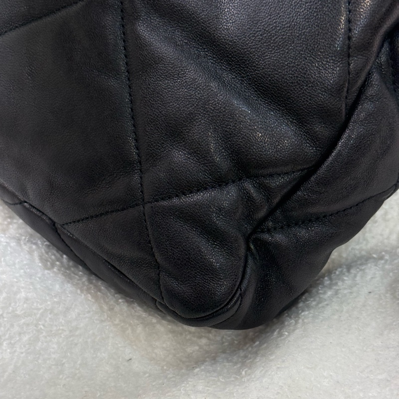 Chanel 19bag 黑金 中號 30cm-8