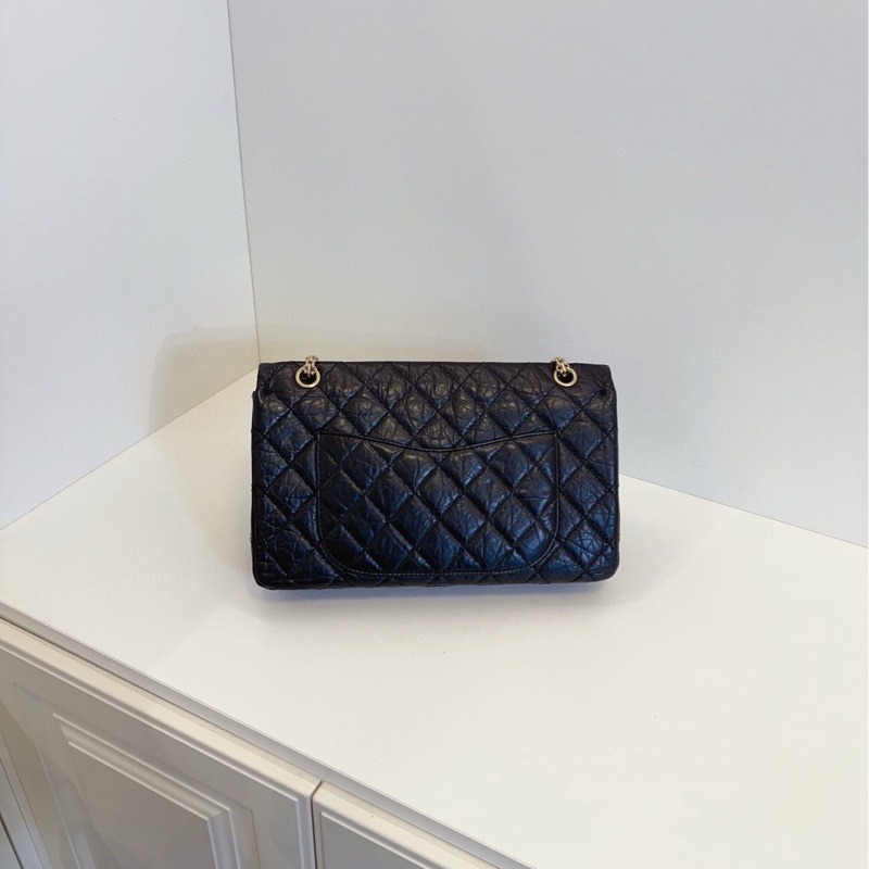 ✨Chanel 經典2.55黑金鏈條包 包型好 狀況不錯🖤-3