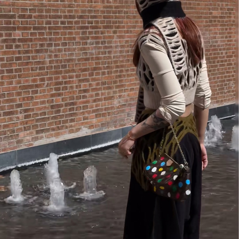 【藝術家收藏✨保值炒賣款❗️全網最低價】LV 草間彌生波點五合一 單肩包|斜背包-3