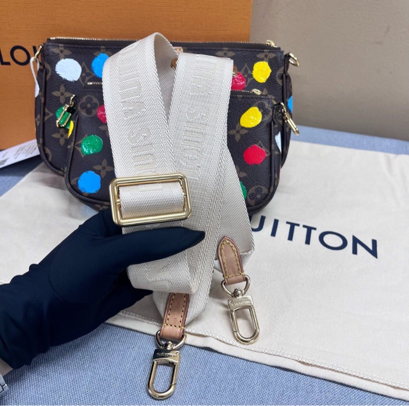 【藝術家收藏✨保值炒賣款❗️全網最低價】LV 草間彌生波點五合一 單肩包|斜背包-13