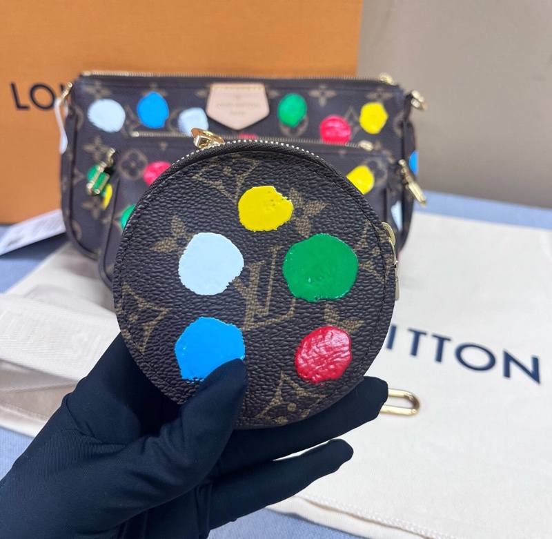 【藝術家收藏✨保值炒賣款❗️全網最低價】LV 草間彌生波點五合一 單肩包|斜背包-14