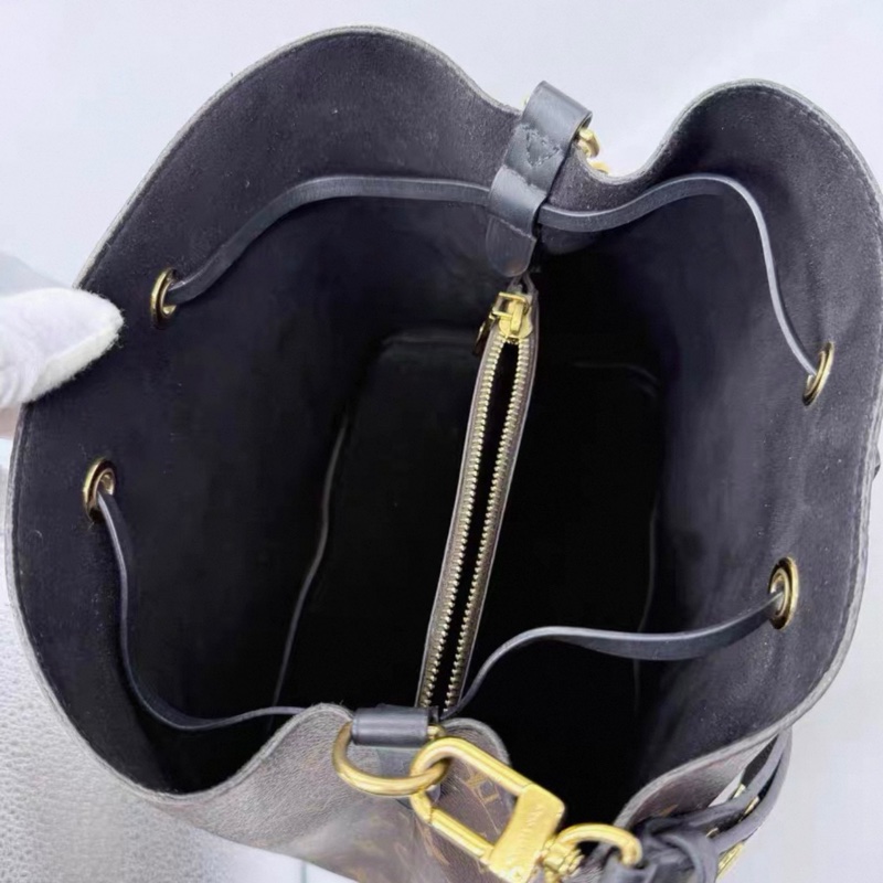 【97新 ✨ 全網最低價！】LV 路易威登 NEONOE 老花黑水桶 黑桶 中號（下單前先詢問庫存❗️）-7