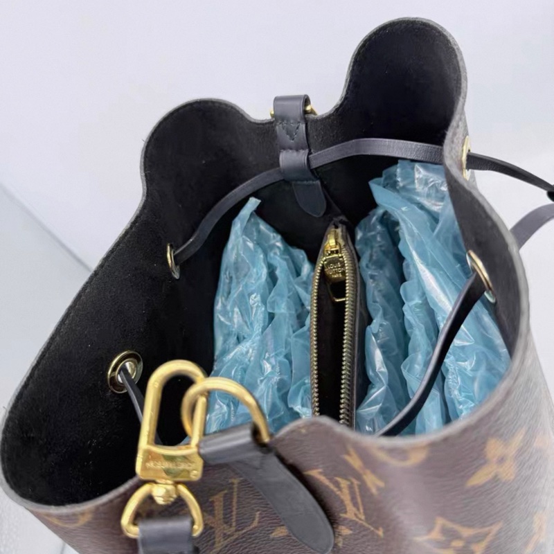 【97新 ✨ 全網最低價！】LV 路易威登 NEONOE 老花黑水桶 黑桶 中號（下單前先詢問庫存❗️）-12