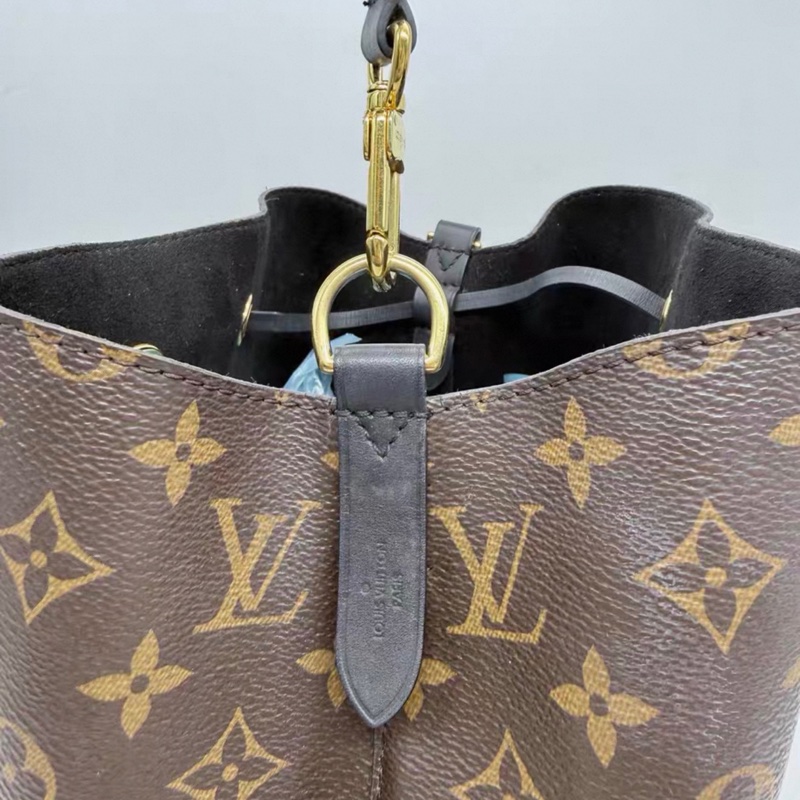 【97新 ✨ 全網最低價！】LV 路易威登 NEONOE 老花黑水桶 黑桶 中號（下單前先詢問庫存❗️）-15