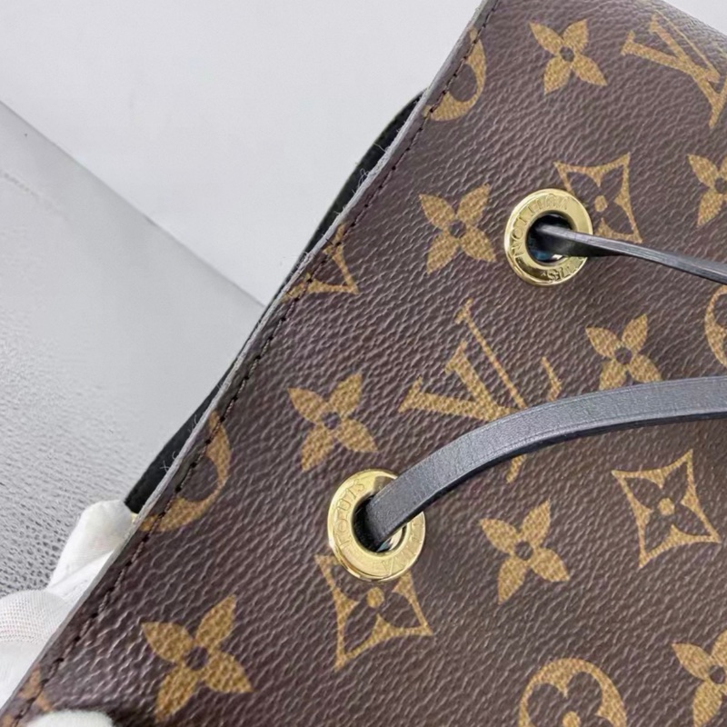 【97新 ✨ 全網最低價！】LV 路易威登 NEONOE 老花黑水桶 黑桶 中號（下單前先詢問庫存❗️）-17