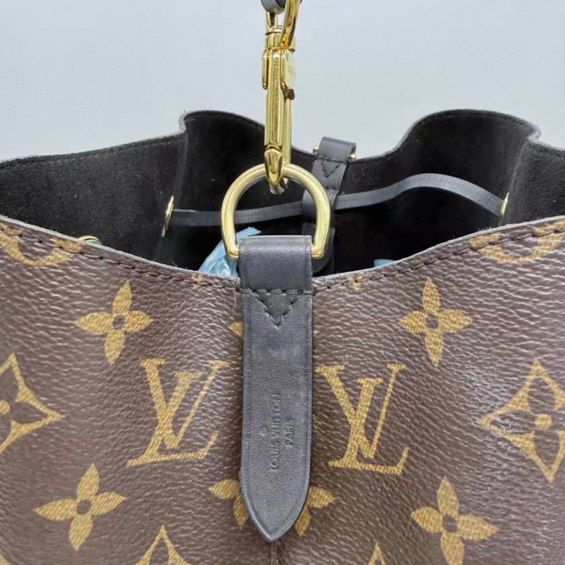 【97新 ✨ 全網最低價！】LV 路易威登 NEONOE 老花黑水桶 黑桶 中號（下單前先詢問庫存❗️）-18