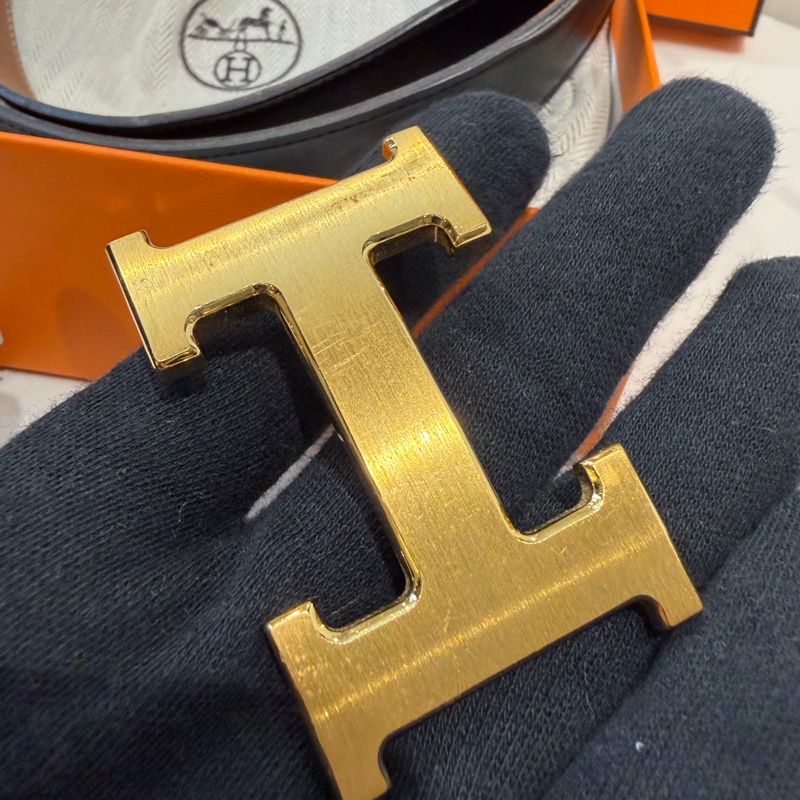 愛馬仕皮帶 雙面寬 H金扣 85號!誰買誰賺到-1