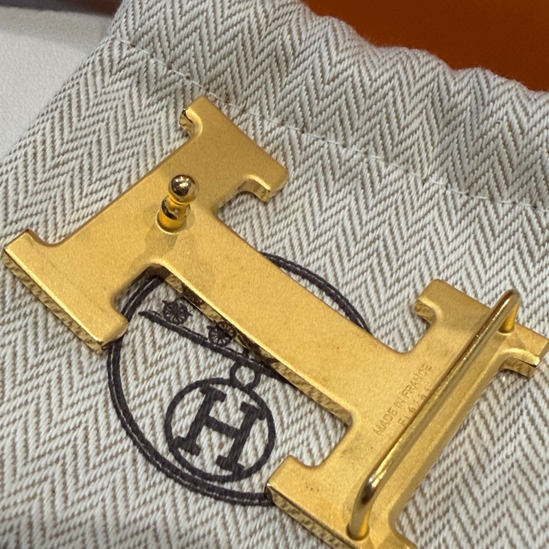 愛馬仕皮帶 雙面寬 H金扣 85號!誰買誰賺到-3