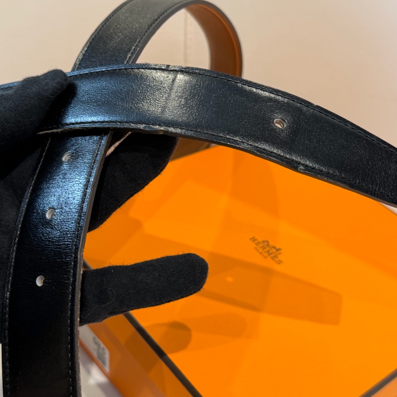 愛馬仕皮帶 雙面寬 H金扣 85號!誰買誰賺到-15