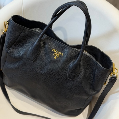 Prada 托特大包 黑色 手提背袋 🖤超好看百搭