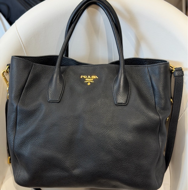 Prada 托特大包 黑色 手提背袋 🖤超好看百搭-1