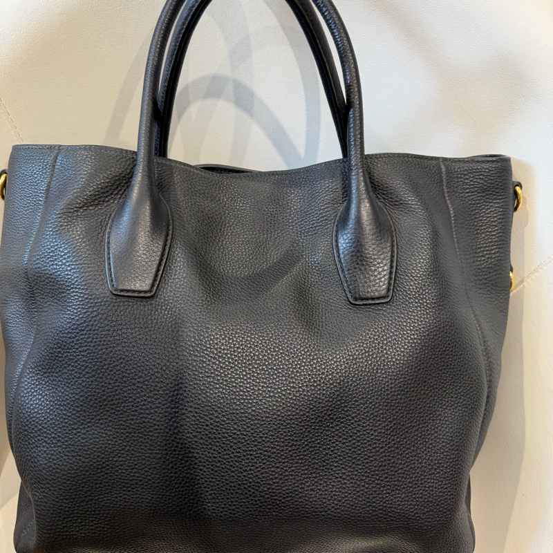 Prada 托特大包 黑色 手提背袋 🖤超好看百搭-11