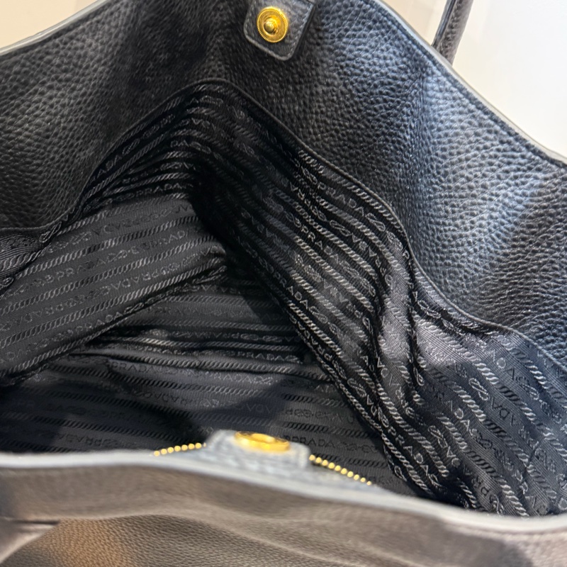Prada 托特大包 黑色 手提背袋 🖤超好看百搭-22