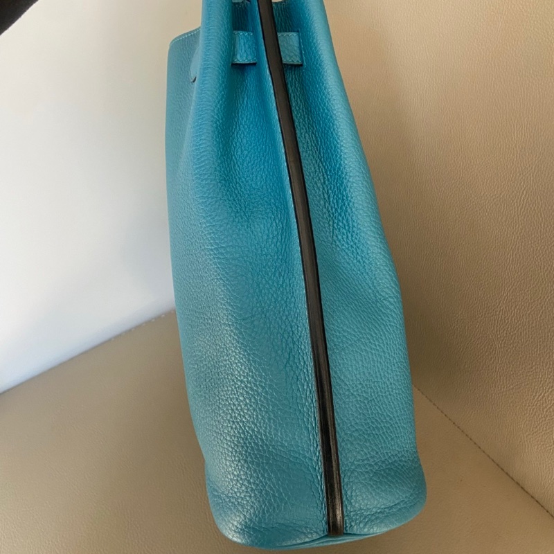 🌈Hermes💙So kelly 22💙松石藍銀扣🌈98.5新🌟togo皮🌟愛馬仕🌟-3