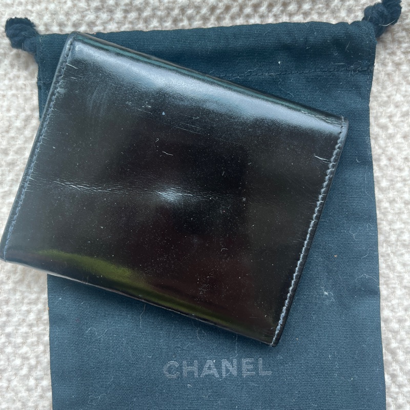 Chanel 香奈兒漆皮零錢小包-2