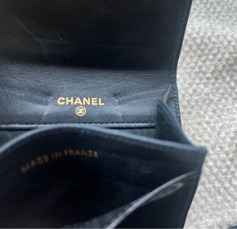 Chanel 香奈兒漆皮零錢小包-4