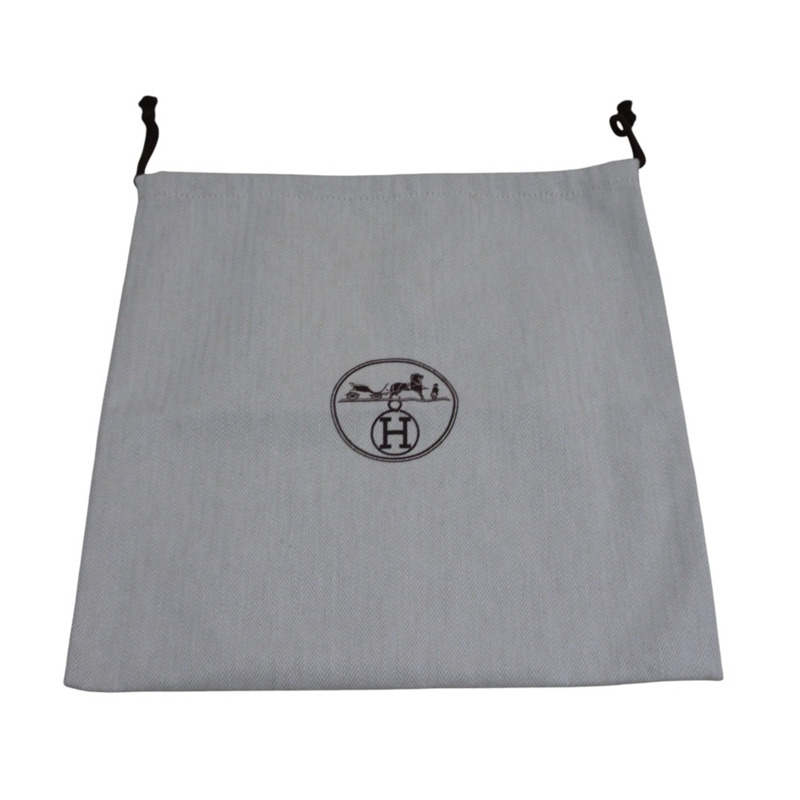 愛馬仕 Bolide 迷你化妝包，米白色和棕色，女士，奢侈品，二手品牌-12