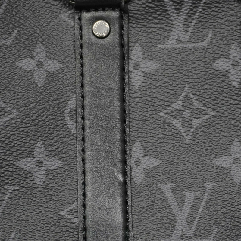 路易威登 Monogram Eclipse Nano PDV 男士手提包 M82770 黑色兩用包-7