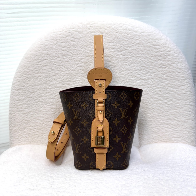 🥨25新款路易威登水桶包 LV原花All In BB M12925-13