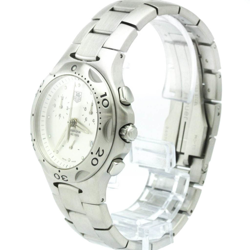 TAG HEUER 豪雅 Kirium 計時碼錶 精鋼石英男士腕錶 CL1111 拋光-1