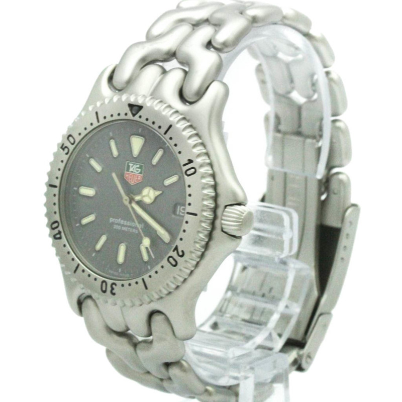 TAG HEUER Sel Professional 200米精鋼石英錶 S99.206 拋光-1