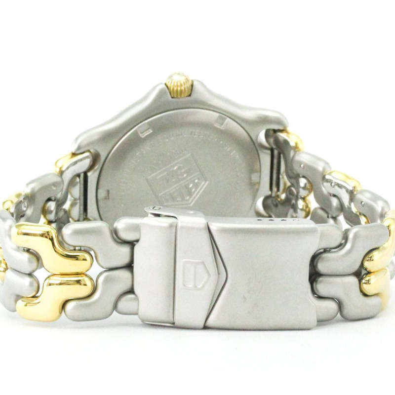 TAG HEUER SEL 200M 鍍金鋼石英男錶 S95.206 拋光-4