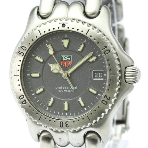 TAG HEUER Sel Professional 200米石英中型腕錶 WG1213 拋光