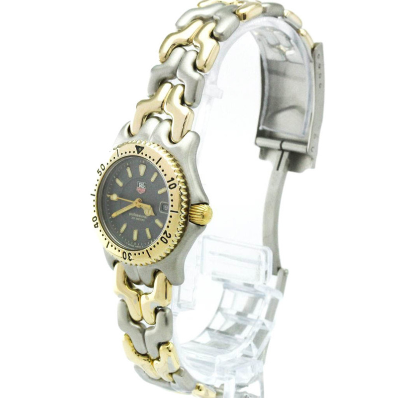 TAG HEUER SEL 200M 鍍金鋼女錶 WG1320 拋光-1