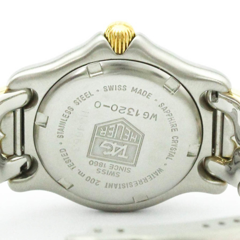 TAG HEUER SEL 200M 鍍金鋼女錶 WG1320 拋光-5