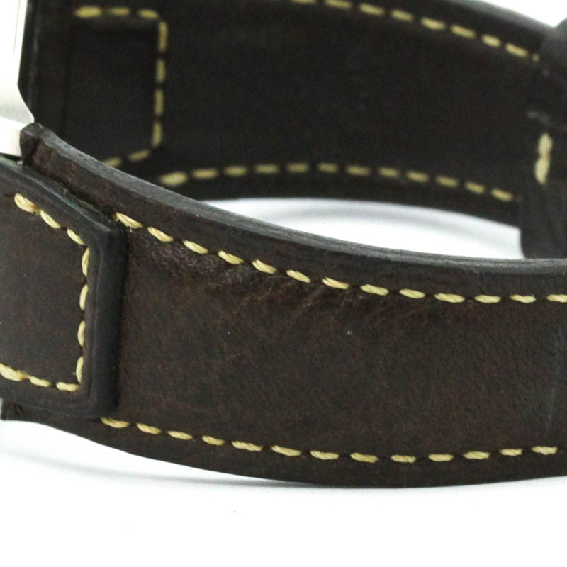 IWC飛行員系列UTC精鋼皮革自動男錶IW325101拋光款-2