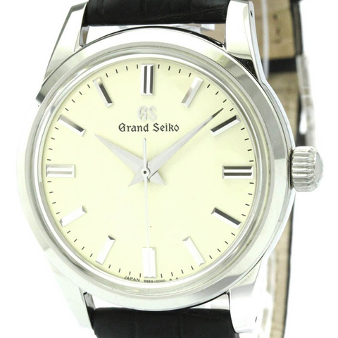 精工 SBGW231 鋼手動上鍊男士腕錶 9S64-00A0 拋光