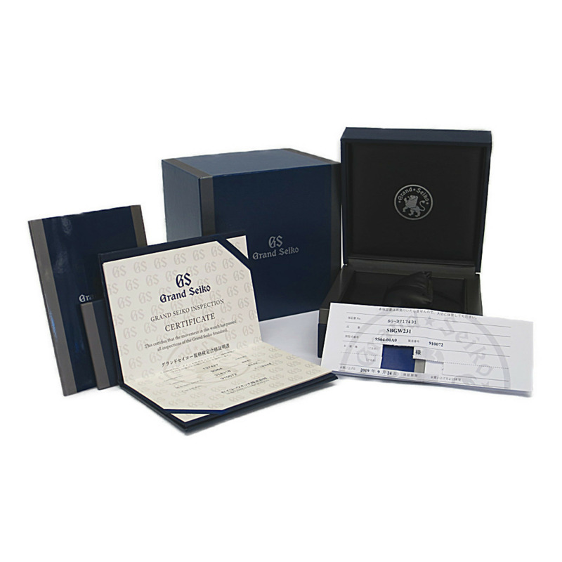 精工 SBGW231 鋼手動上鍊男士腕錶 9S64-00A0 拋光-5