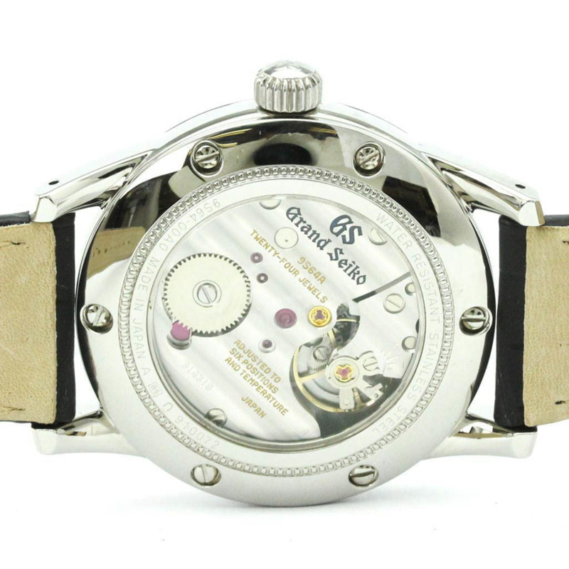 精工 SBGW231 鋼手動上鍊男士腕錶 9S64-00A0 拋光-6