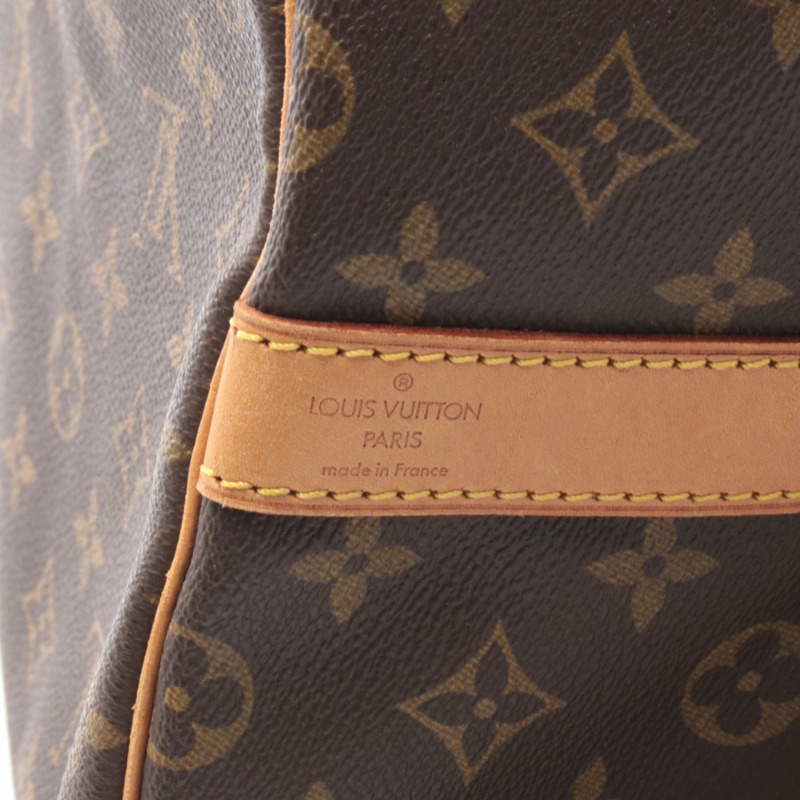 路易威登 Keepall Bandouliere 60 波士頓包，手提包，塗層帆布和皮革，Monogram 圖案，男女通用，棕色，M41412-3