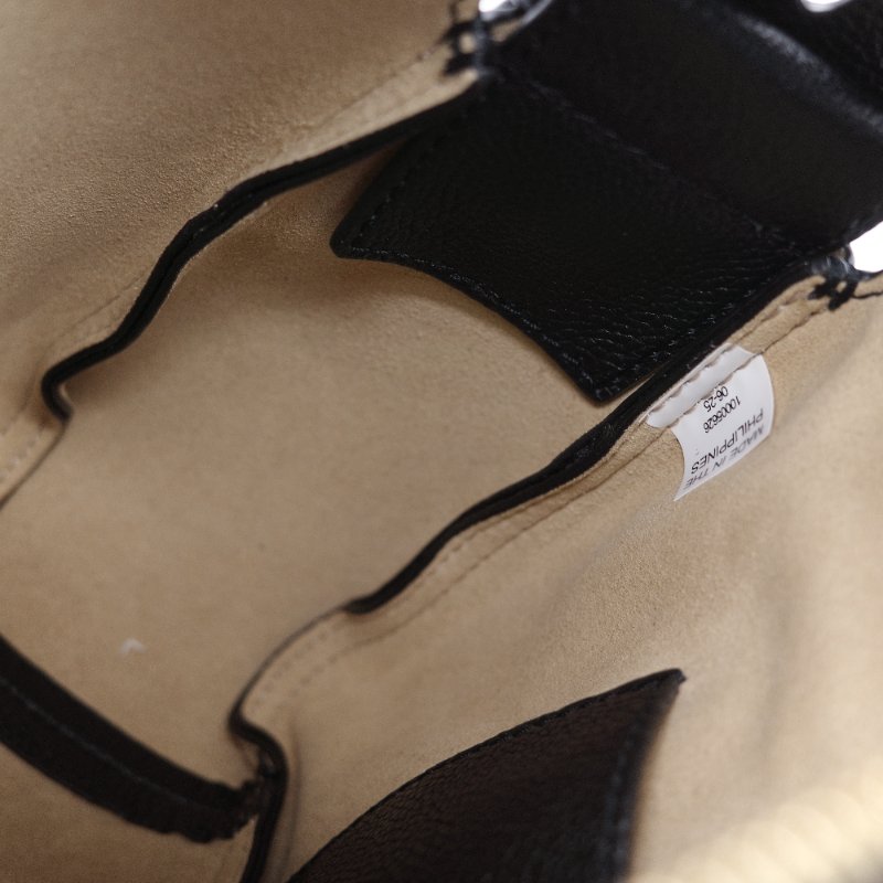 Tory Burch 湯麗柏琦 Romy 中號黑色 荔紋牛皮 肩斜背包-15