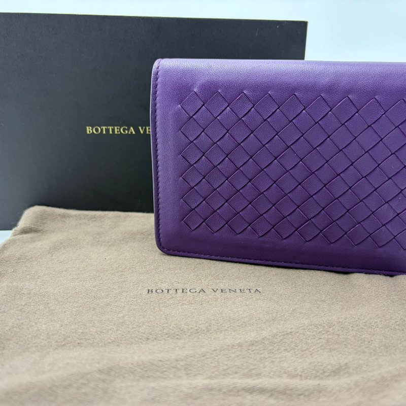 Bottega Veneta 編織長款掀蓋包-0