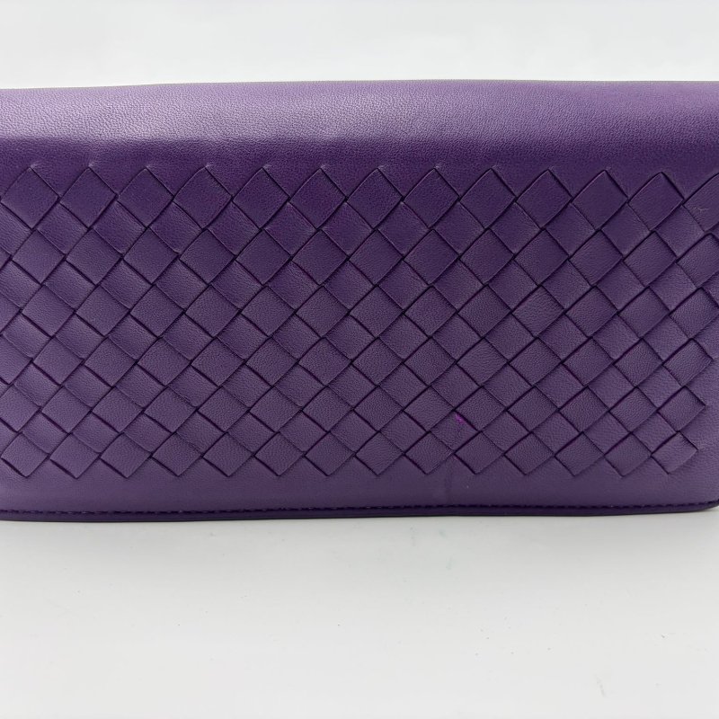 Bottega Veneta 編織長款掀蓋包-11