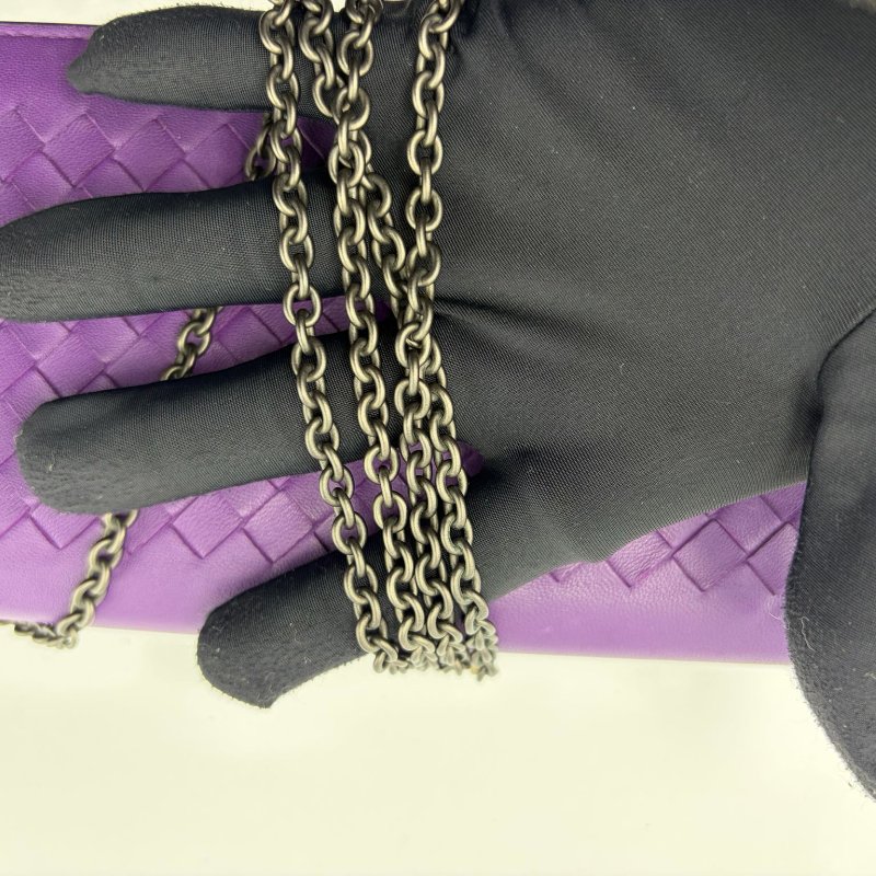 Bottega Veneta 編織長款掀蓋包-18