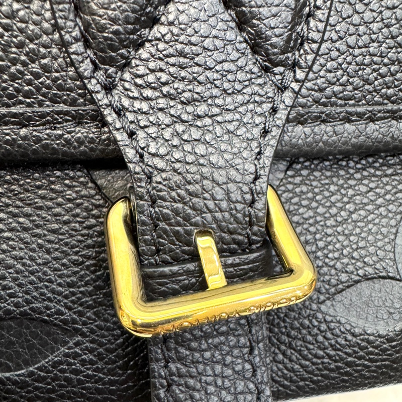 近新🖤路易威登法棍包LV黑壓紋牛皮Diane法棍包 3way M46386-32